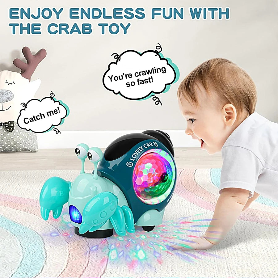 Luminous Snail Interactive Toy