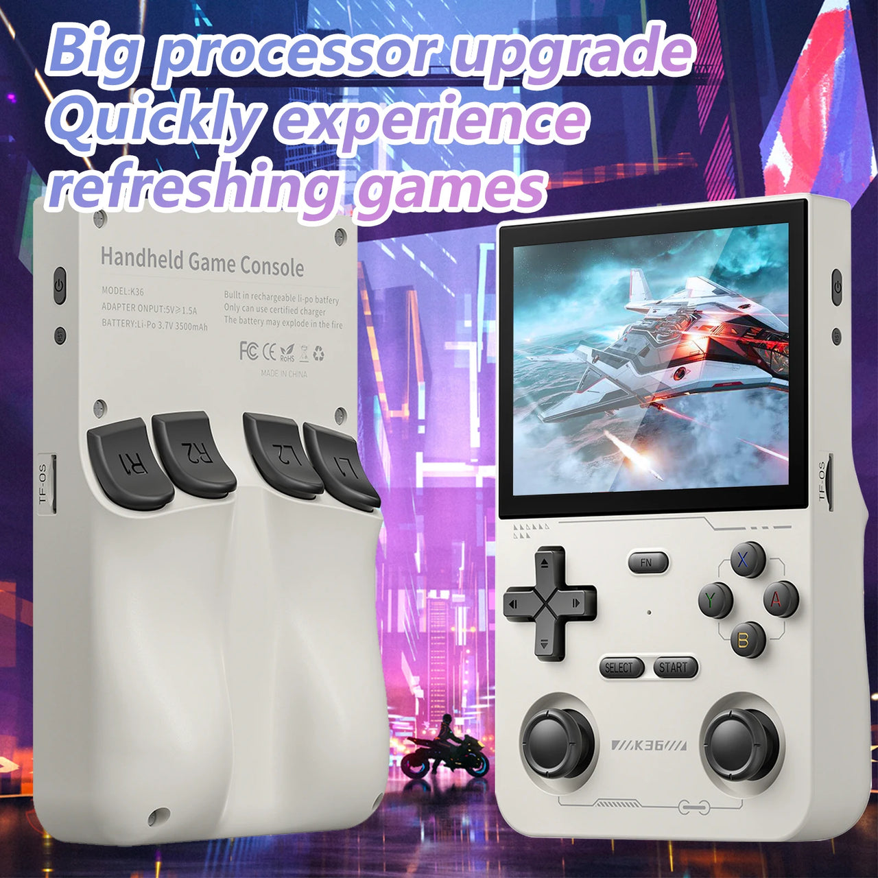 K36 Handheld Game Console