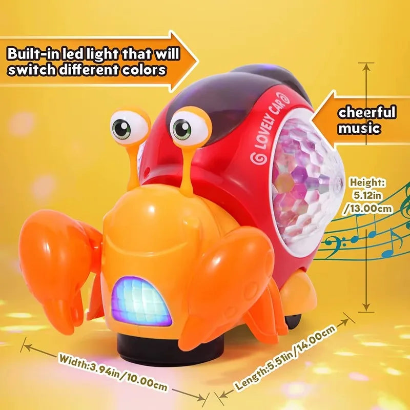 Luminous Snail Interactive Toy
