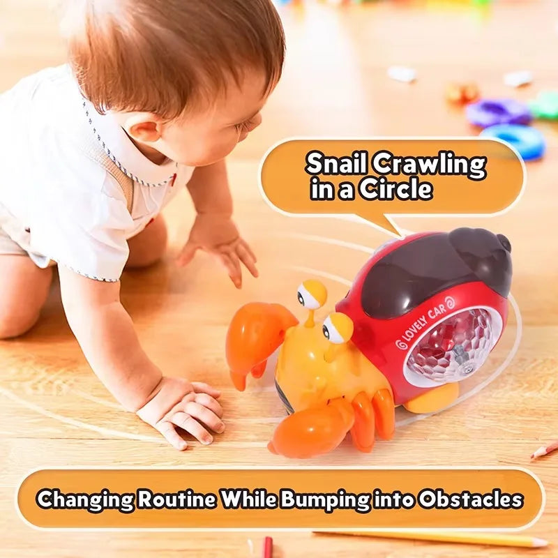 Luminous Crawling Snail Toy