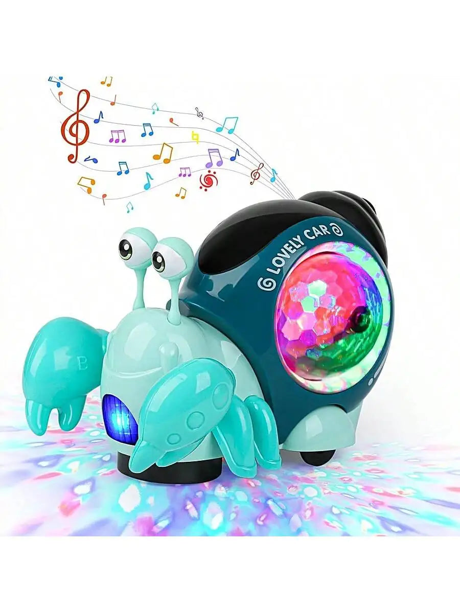 Luminous Snail Interactive Toy